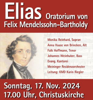 Elias - Oratorium - Plakat